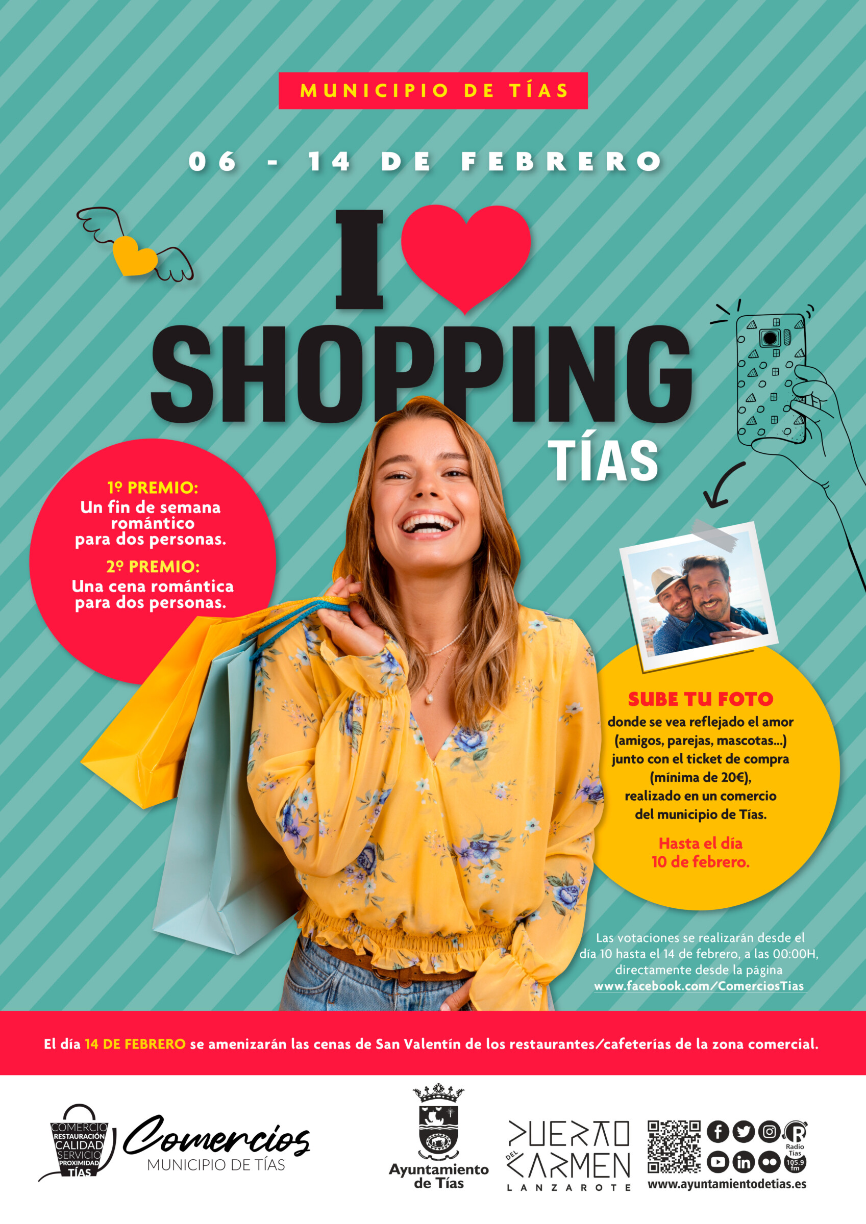 Rechazado Aburrir combustible I love shopping Tías”, compra en Tías y gana una noche o cena romántica para dos personas – Ayuntamiento de Tías Rechazado Aburrir combustible I love shopping Tías”, compra en Tías y gana una noche o cena romántica para dos personas – Ayuntamiento de Tías
